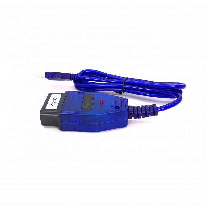 Диагностический адаптер K-line адаптер (VAG COM) 409.1 (чип FTDI)