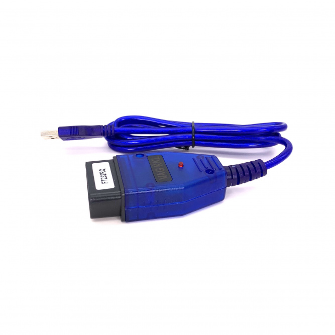 Диагностический адаптер K-line адаптер (VAG COM) 409.1 (чип FTDI)