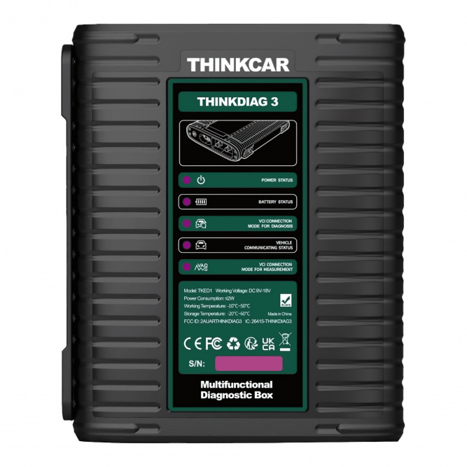 Диагностический сканер THINKTOOL CE EVD для электрических автомобилей
