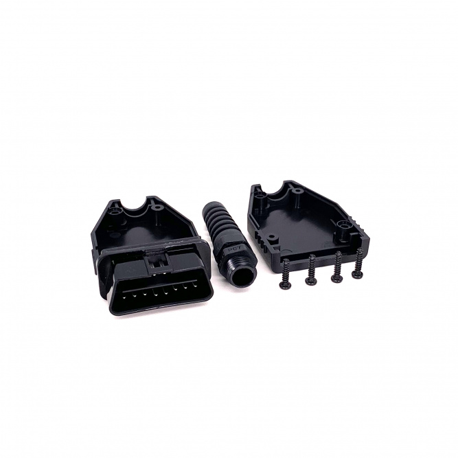 Штекер (разъем) OBD2 &amp;quot;папа&amp;quot; разборный