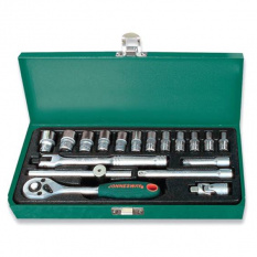 Набор головок торцевых Jonnesway S04H2118S 1/4&amp;quot;DR, 4-13 мм, 18 предметов