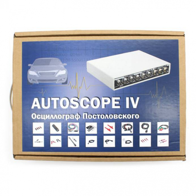 USB Autoscope IV - Осциллограф Постоловского 4 (полный комплект)