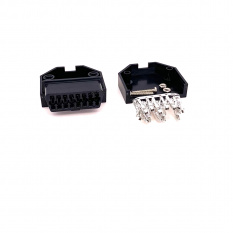 Штекер OBD2 (мама) разборный