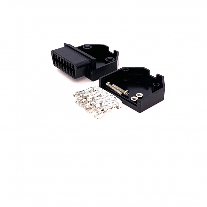 Штекер (разъем) OBD2 &amp;quot;мама&amp;quot; разборный