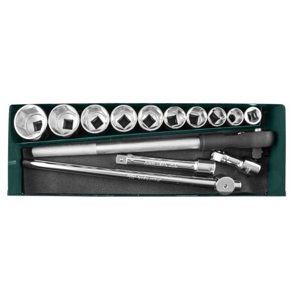 Набор головок торцевых Jonnesway S04H6115SA 3/4&amp;quot;DR, 22-50 мм, 15 предметов